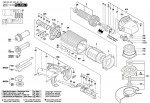 Bosch 0 602 331 407 --- Flat Head Angle Sander Spare Parts
